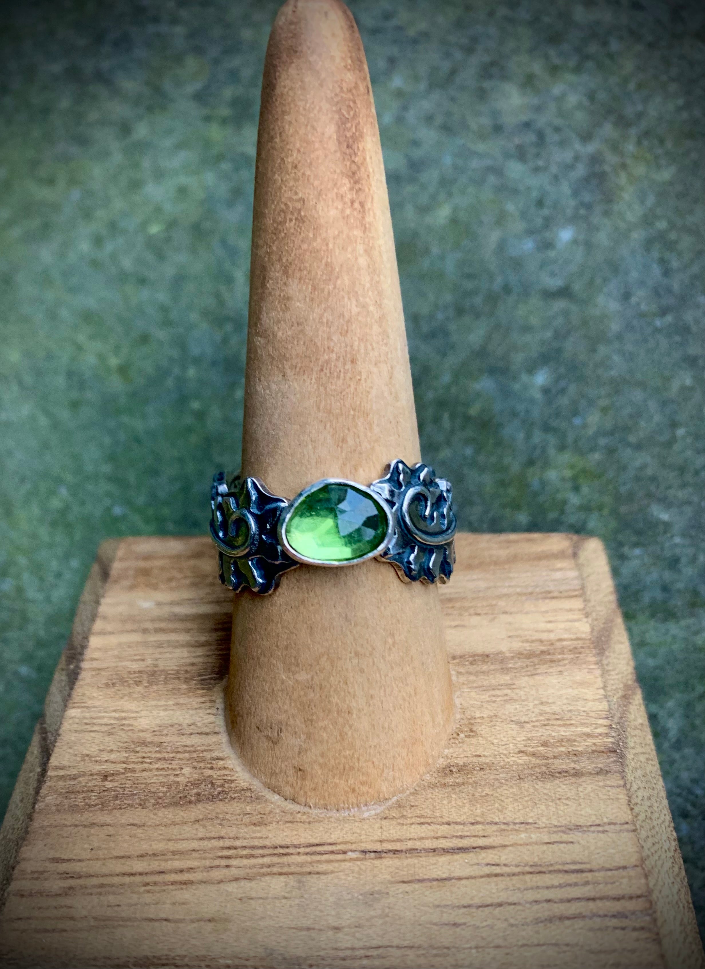 Peridot Fern Ring 1