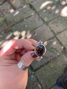 Mexican Cantera Opal Ring